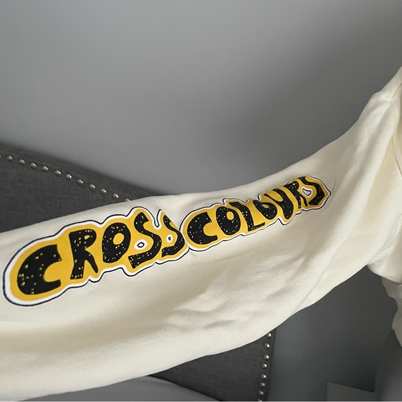 Pullover Hoodie Black Lives are Loved size M to L by Cross Colours - Picture 3 of 10